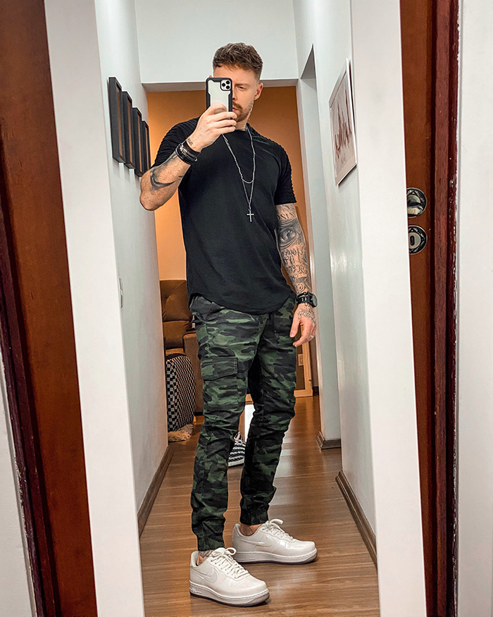 Calca online masculina jogger